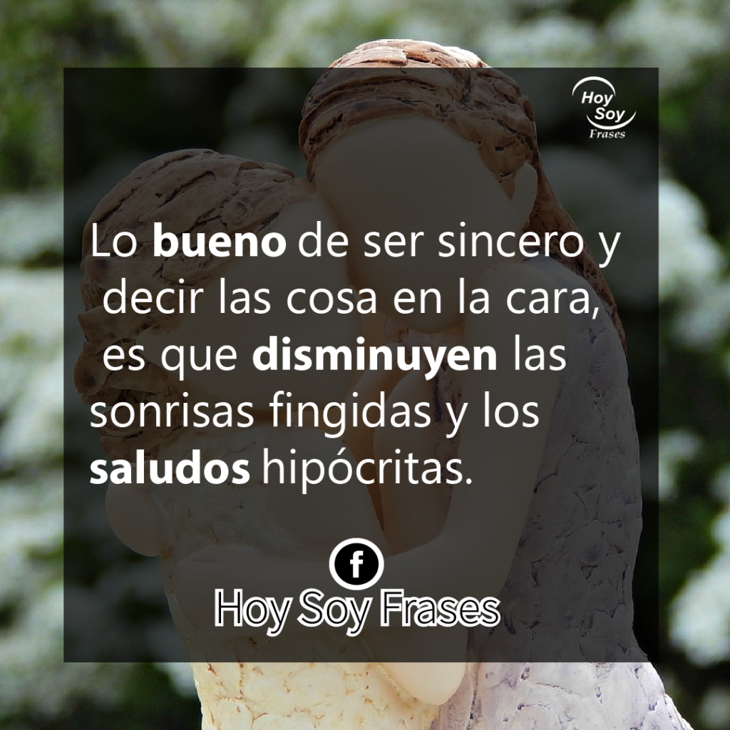 Frases sinceras
