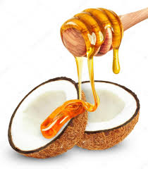 Bebida de coco y miel 