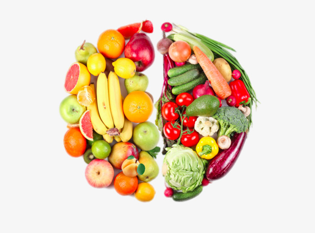 Nutrición; beneficios de las frutas y verduras por color.