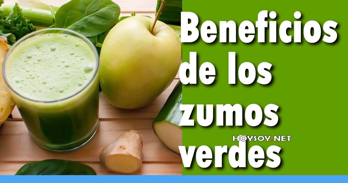 Recetas de jugos verdes nutritivos