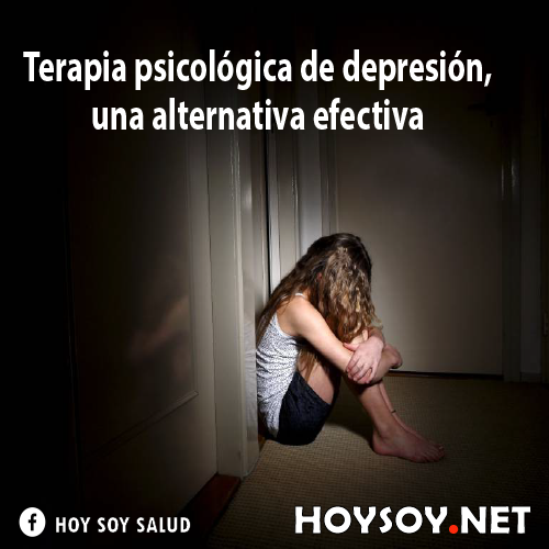 Terapia psicológica de depresión, una alternativa