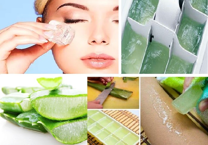 aloe vera congelado