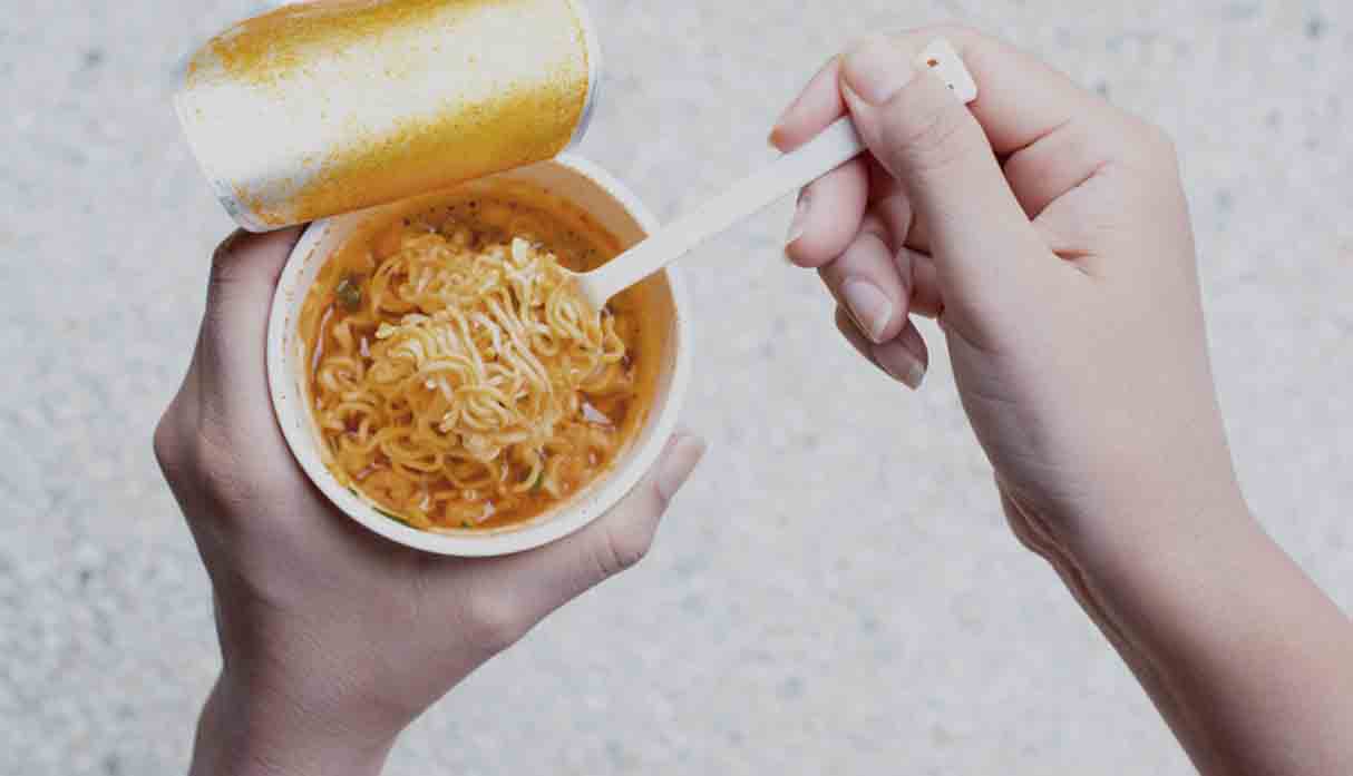 sopa instantanea