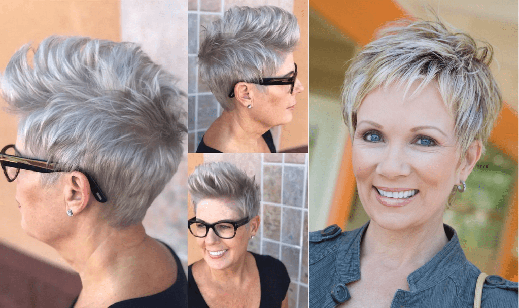 Diez increíbles peinados de cabello corto para mujeres mayores de 50